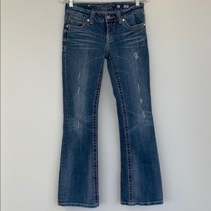 Miss Me Bootcut Fleur de Lis Jeans